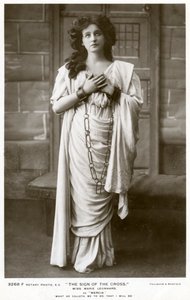 Marie Leonhard, actrice, vers 1900