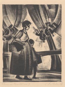 Vers le marché - Fré Cohen (signed by artist)