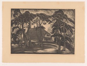Maison entre les arbres (Boerenhuis te Heelsum)