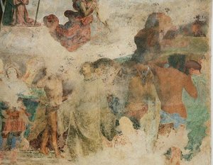 Le Jugement dernier, détail (les damnés) - Fra Bartolomeo