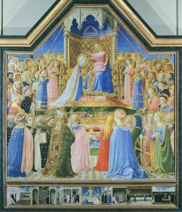Couronnement de la Vierge - Fra (c.1387 1455) Angelico
