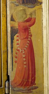 Ange jouant de la trompette (détail) - Fra  Angelico