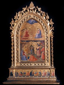 Annonciation et adoration des mages - Fra  Angelico