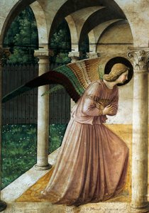 Annonciation (détail) - Fra (c.1387 1455) Angelico