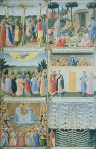 Armadio degli Argenti (Coffre en argent) avec la vie de Jésus