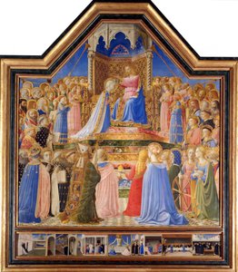 Couronnement de la Vierge (vers 1430-32) - Fra  Angelico