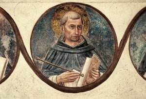 Détail de Saint Raymond de Penafort - Fra (c.1387 1455) Angelico