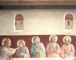 (détail) La Cène - Fra  Angelico