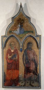 Porte du tabernacle de la Sainte Trinité (Santa Trinita) - Fra  Angelico