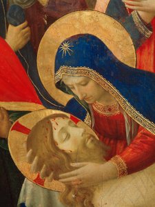 Lamentation sur la mort du Christ (détail) - Fra  Angelico