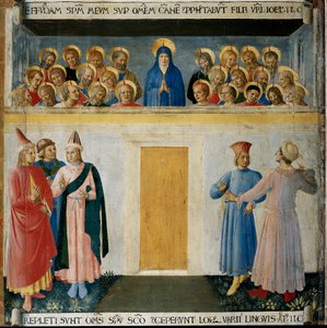 Pentecôte, Vie du Christ, Armadio degli Argenti - Fra  Angelico