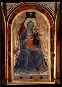 Tabernacle des Linaioli : Vierge à l
