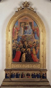 Le Couronnement de la Vierge - Fra  Angelico