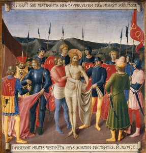Le Déshabillage du Christ. Vie du Christ, Armadio degli Argenti - Fra  Angelico