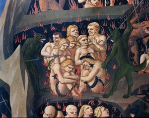 Le Jugement dernier : Enfer - Fra  Angelico