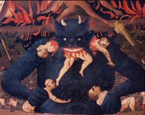 Le Jugement dernier : Enfer - Fra  Angelico