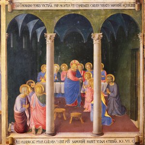 La communion. Vie du Christ, Armadio degli Argenti - Fra  Angelico