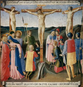 La crucifixion. Vie du Christ, Armadio degli Argenti - Fra  Angelico