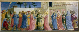 Les Noces de la Vierge Predelle - Fra  Angelico
