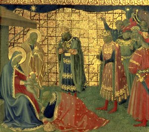 Adoration des Mages (détail)