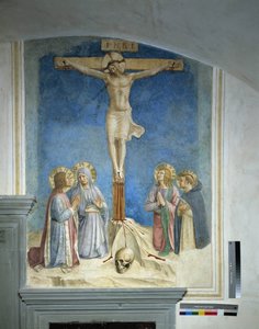 Crucifixion avec la Vierge Marie et Saint Cosme - Fra Angelico