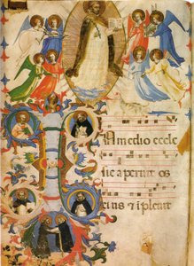 saint domenico dans la gloire - Fra Angelico