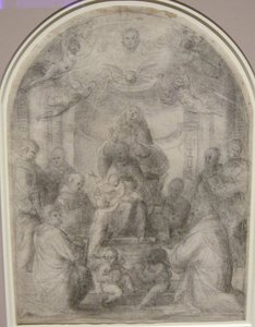 madone avec enfant et saints - Fra Bartolomeo