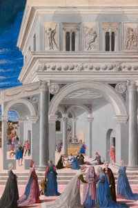 La naissance de la Vierge, 1467 - Fra Carnevale