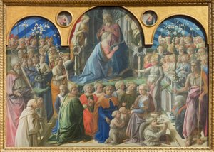 Couronnement de la Vierge - Fra Filippo Lippi
