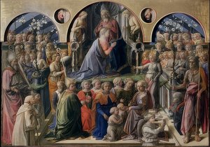 Le Couronnement de la Vierge. 1441 - Fra Filippo Lippi