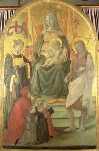 Madonna del Ceppo, 1453 - Fra Filippo Lippi