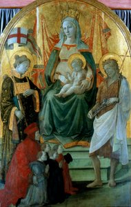 Madonna del Ceppo, 1453 - Fra Filippo Lippi