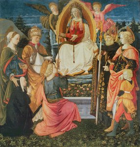 La Madone de la Ceinture Sacrée, 1456