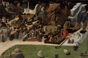 Scènes de la vie des Pères du désert Thébaïde