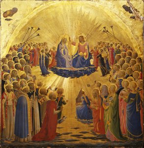 Le Couronnement de la Vierge - Fra Giovanni Angelico da Fiesole