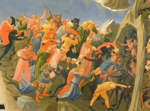 Le Jugement Dernier (détail), vers 1432 - Fra Giovanni Angelico da Fiesole