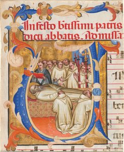 Mort de Saint Benoît - Fra Gregorio Mutii da Montalcino