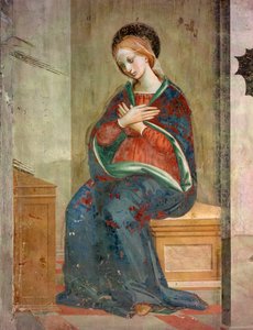 Annonciation (détail) - Fra da Pistoia Paolino