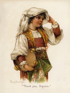Filles : "Merci, Signora" - Frances Brundage