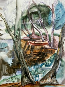 Paysage, c.1935 - Frances Hodgkins