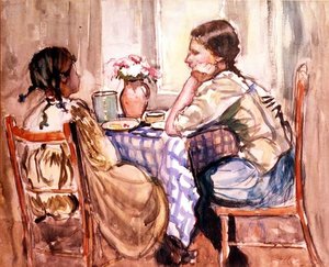 Le repas - Frances Hodgkins