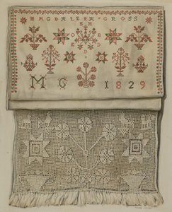 Serviette de Spectacle de 1829 - Frances Lichten