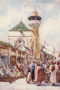 Mosquée de Sidi Ben Ziad, Tunis, le jour de l