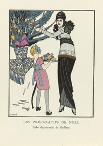Les Préparatifs de Noël, pub. 1914