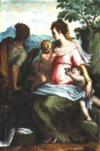 Madone et Enfant avec Saint Jean-Baptiste