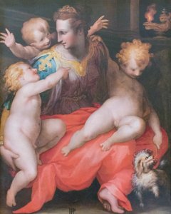 Figure allégorique - Francesco (1544 97) Morandini