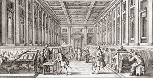 Bibliothèque Laurentienne, fin du 18ème siècle - Francesco (after) Bartolozzi