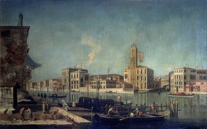 La Torre dei Leoni. Vers 1735-1740 - Francesco Albotto