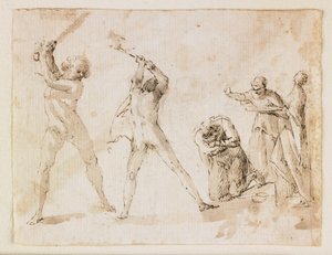 Martyr de Saint Jean-Baptiste - Francesco Allegrini
