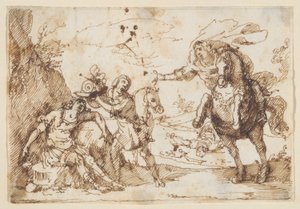 Scène de Tasso - Francesco Allegrini